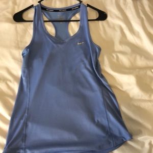 Periwinkle Nike tank top size small